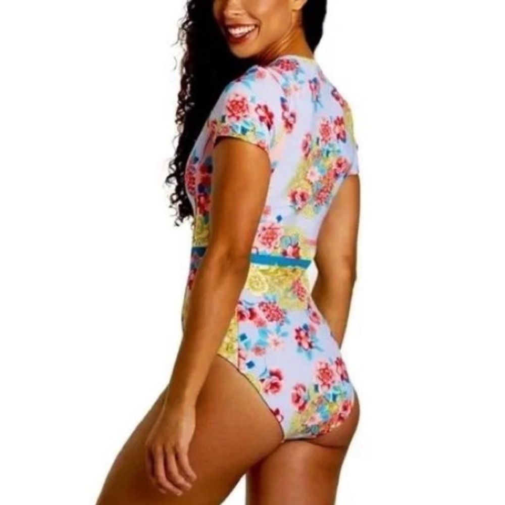 NWT Johnny Was Japer Neoprene One Piece Swimsuit - Picture 11 of 16